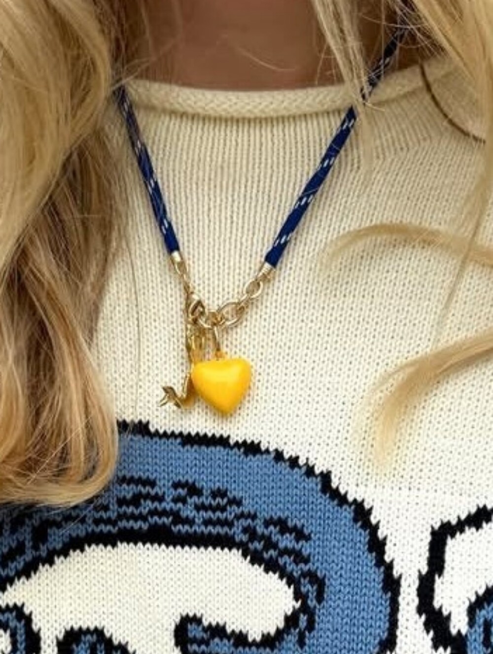 Roxanne Assoulin The Happy Cord Charm Necklace